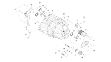 Front drive unit assembly nikolacars