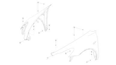 Front fenders nikolacars