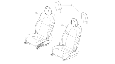 Front seat assemblies nikolacars