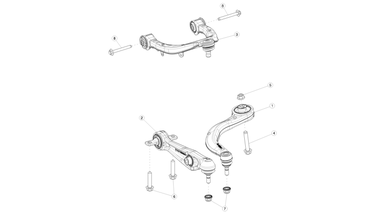 Front suspension arms nikolacars