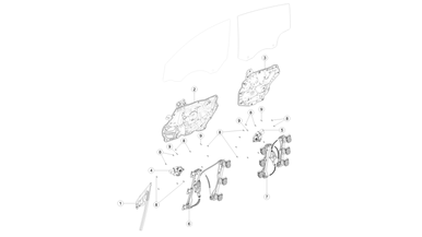 Front and rear door glass regulator nikolacars