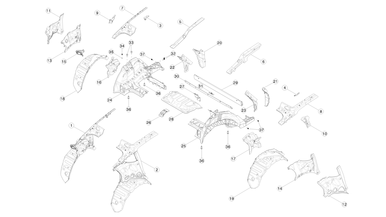 Rear quarter inner panels nikolacars