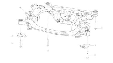 Rear subframe nikolacars