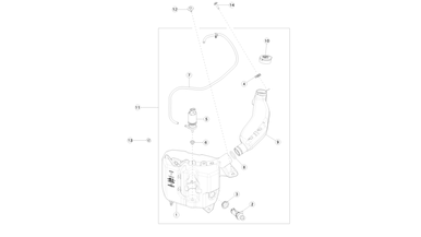 Windshield washer bottle and pump nikolacars