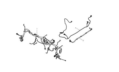 ASY - HARNESS - CENTER CONSOLE, MDLS