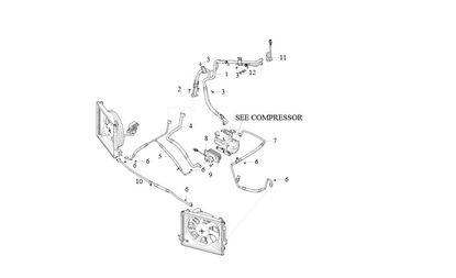 ASY, AC LINE, SUCTION LIQUID WITH TXV R134A