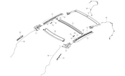 ROOF BASE FRAME ASY KIT, SERVICE