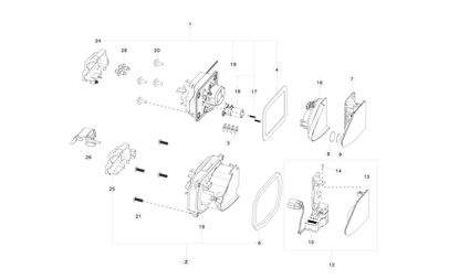 ASY,LATCH,E-MAG,INLET,EV