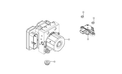 HYDRAULIC CONTROL UNIT ECU SERVICE KIT