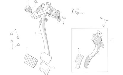 ACCELERATOR PEDAL PAD - PERFORMANCE