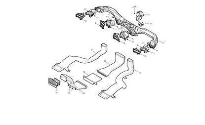 ASY - AIR DUCT CENTER CONSOLE FRONT