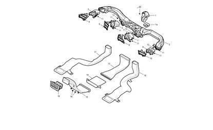 ASY - AIR DUCT - FLOOR - RH