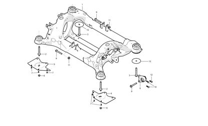 WASHER - RR SUBFRAME