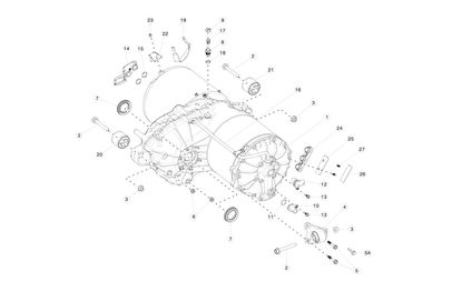 MOLDED O-RING - ENDBELL TO MOTOR