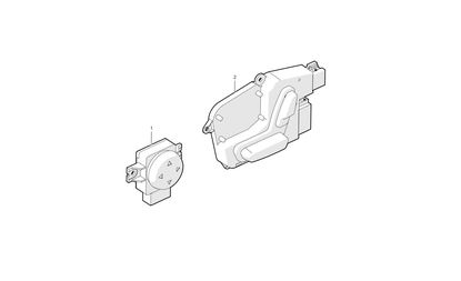 SWITCH SEAT 8WAY LH BLACK