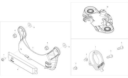 BRACKET, DEAD KEYFOB