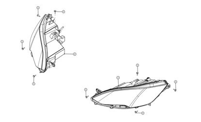 ASSY, HEADLIGHT LEVELING ECU