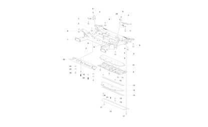 TAPE, DBL SIDED ADHESIVE, SCUFF PLATE