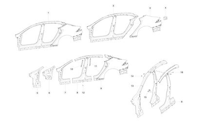 ASSY - RR QUARTER OTR LH