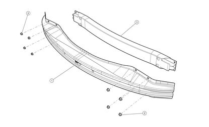 REAR CROSSMEMBER SVC