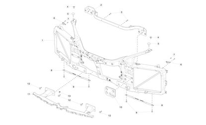 FRONT END CARRIER, MS2