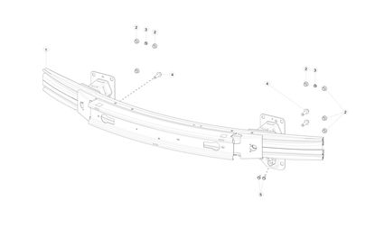 ASSY - AWD BUMPER SYSTEM FR NA