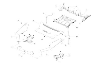 REAR APRON ASSEMBLY - LHD