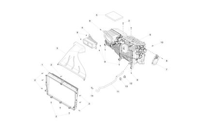 DUCT ADAPTER,HEPA,HVAC,MDL X LHD