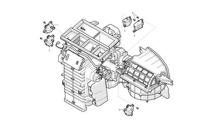 ACTUATOR ASSY - DRIVER TEMP