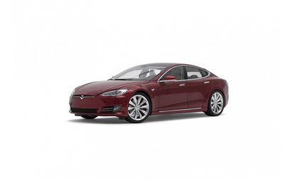 Модель Tesla Model S масштабом от оригинала 1:18