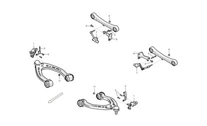 FR SUSP RIDE HEIGHT SNSR BRKT RH