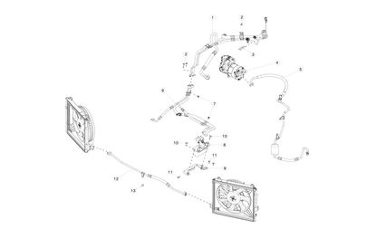 AC Line W/TXV, R1234yf Option