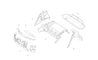 REAR TRUNK ABSORBER