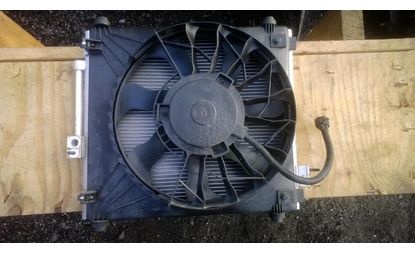 Радиатор кондиционера (с вентилятором)