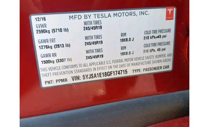 Tesla Model S (2016)