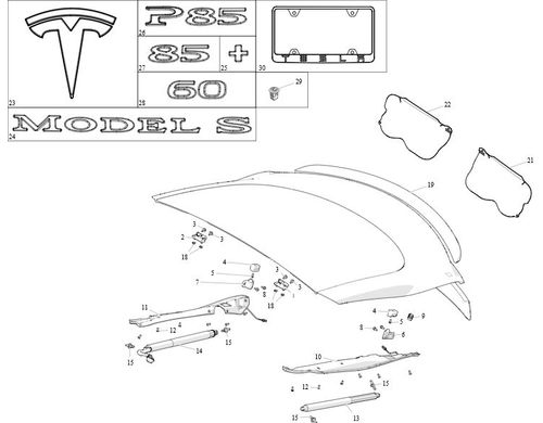 INSERT WEDGE DAMPER, LIFTGATE