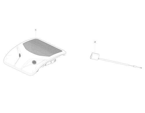 ASSY COMPLETE - OVERHEAD CONSOLE - FOG