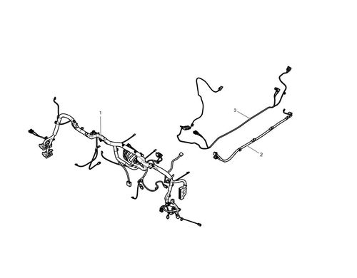 Cable, HSD, Instrument Panel, Camera