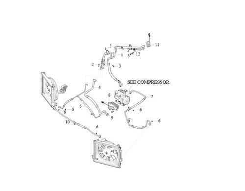 SNSR-REFRIGERANT PRESS AND TEMP-HIGH