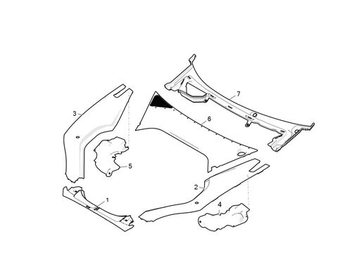 ASY - PNL-COWL SCREEN