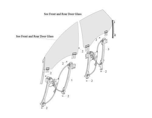 CLIP, WINDOW REGULATOR REINF, RR LH