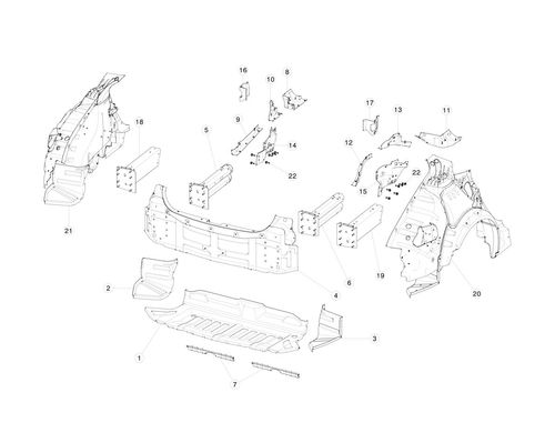 REAR BODY PANEL-RR COMP SVC