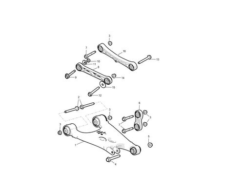 RR SUSP TOE LINK ASSY - Performance +