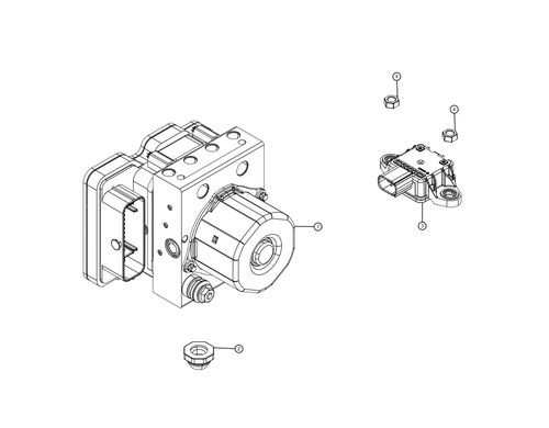 HCU HYDRAULIC CONTROL UNIT/PUMP