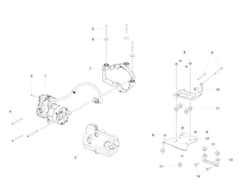 BOLT PN M8x100 PC88 MAT