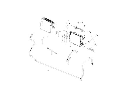 DCDC CONVERTER POSITIVE TO 12 VOLT BATTERY POSITIVE - DUAL MOTOR