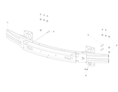 ASSY - AWD BUMPER SYSTEM FR NA