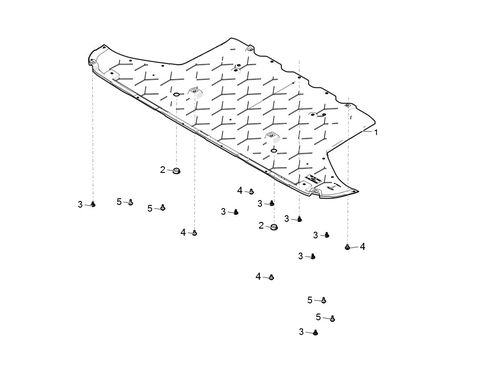 ABSORBER AERO SHIELD FRONT, DM