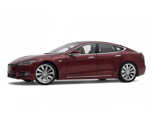 Модель Tesla Model S масштабом от оригинала 1:18