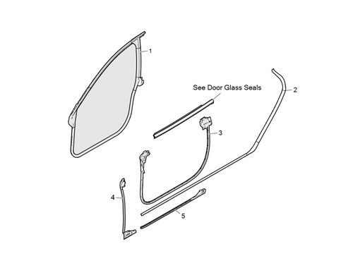 SEAL - BODY SIDE FR PRIMARY - LH